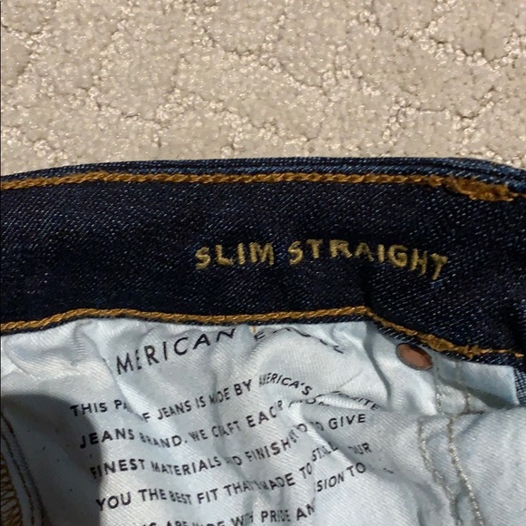 AMERICAN EAGLE DARKWASH JEANS - 28x30 MENS - Picture 4 of 5